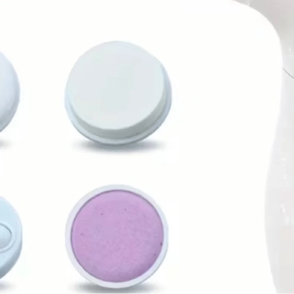 Pink and White Facial Cleansing Brush